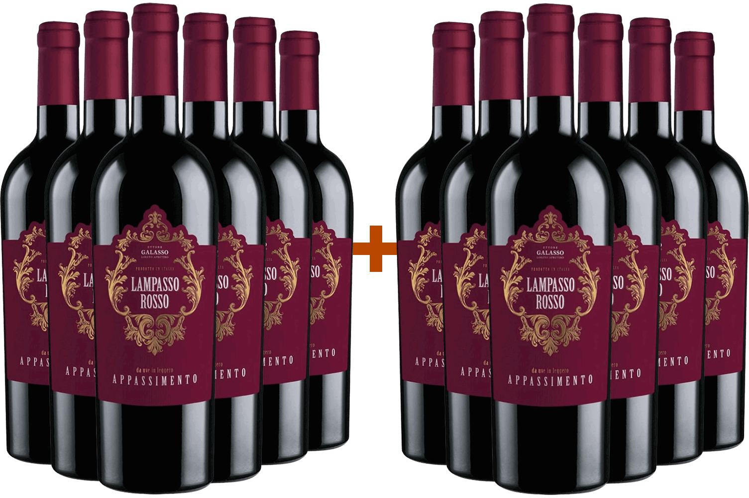 3+3 Paket Lampasso Rosso Montepulciano