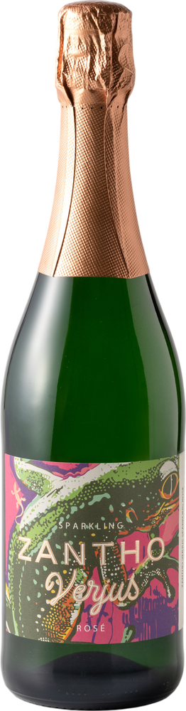 ZANTHO Verjus Sparkling Rosé reflection