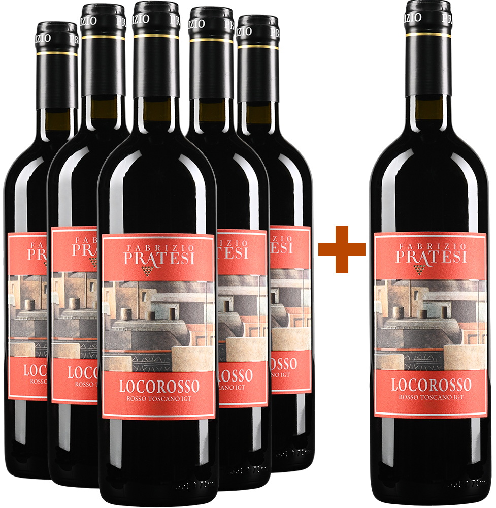 5+1 Paket Locorosso Toscana IGT