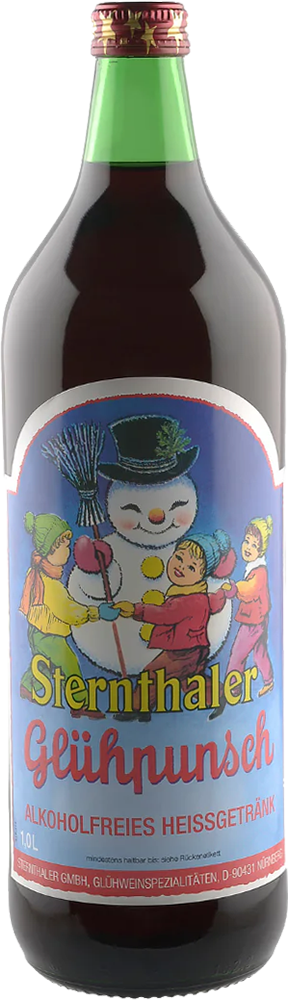 Sternthaler Glühpunsch alkoholfrei rot 1,0 L