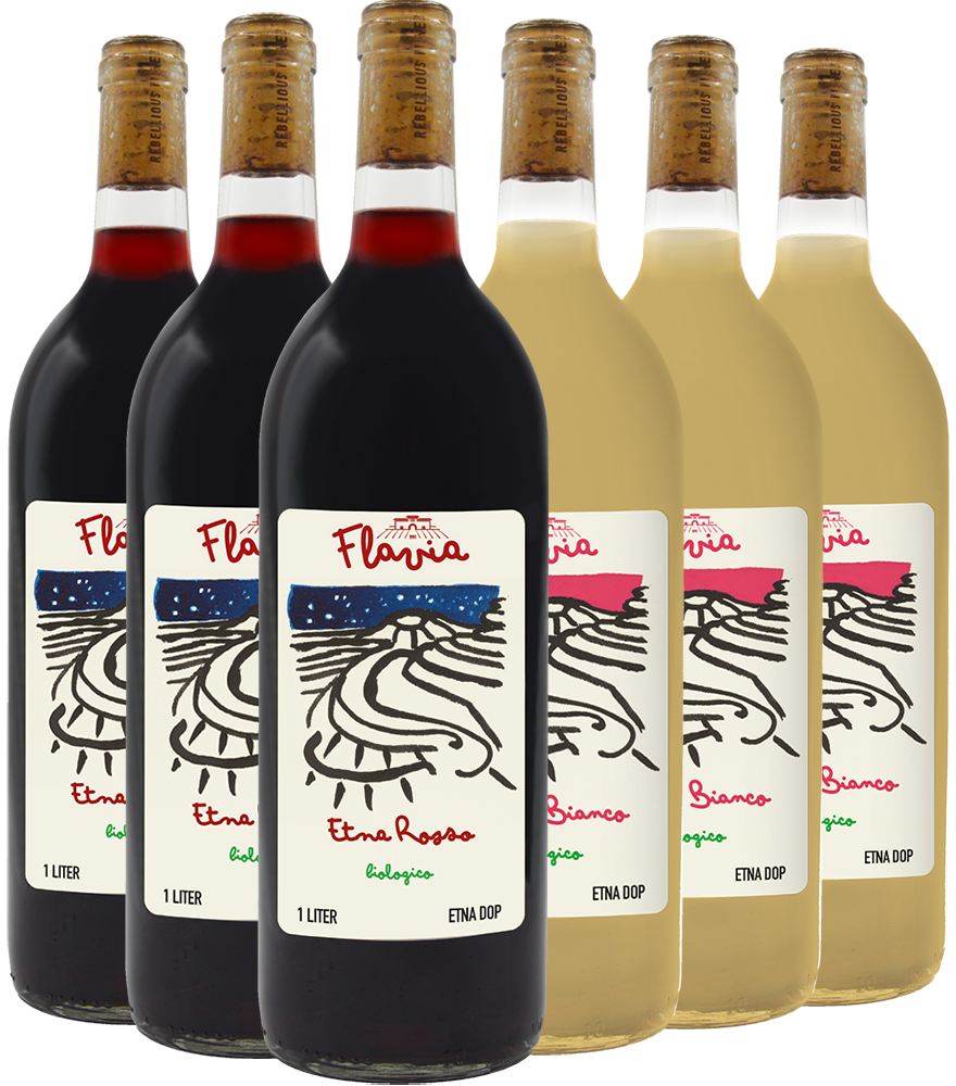 Flavia Rebellious Wines Kennenlern-paket Etna DOC BIO