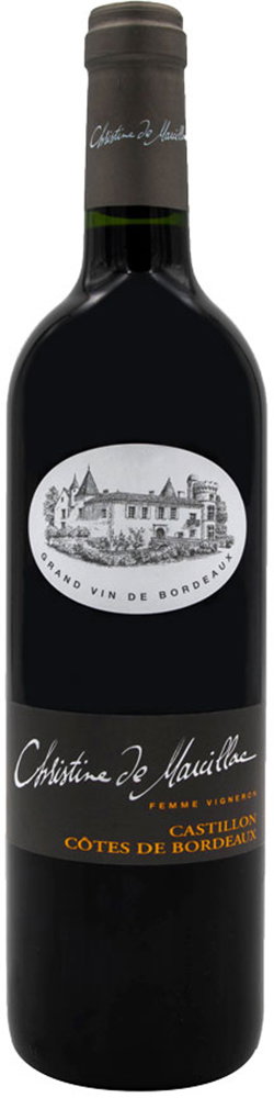2019 "Christine de Marcillac" Côtes de Bordeaux Castillon AOP
