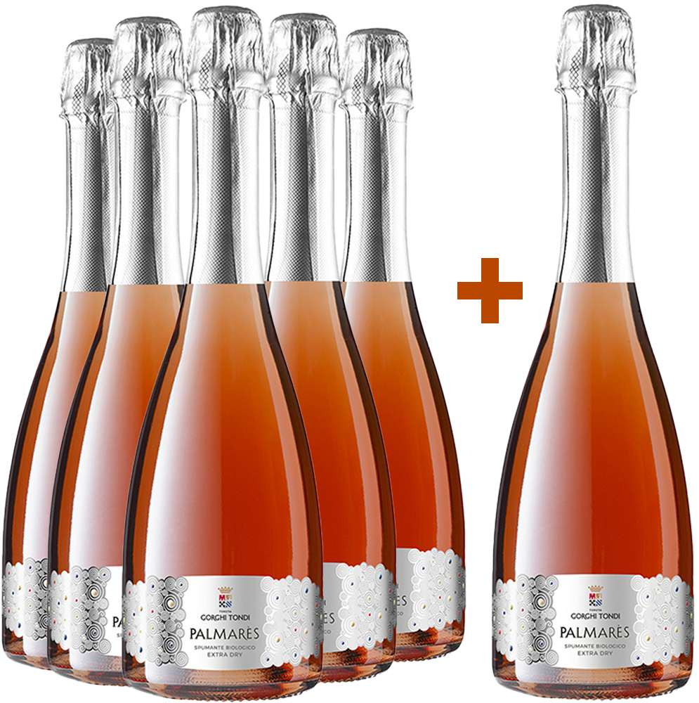 5+1 Paket Palmarès Spumante Rosé BIO