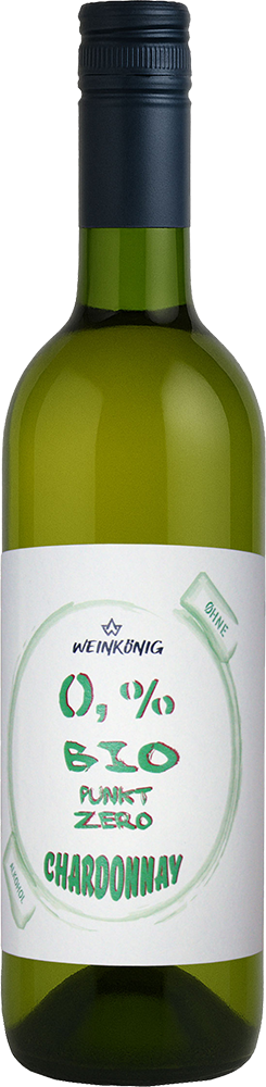 Chardonnay - Entalkoholisierter Wein - Punkt Zero, Weinkönig BIO 0,735 L