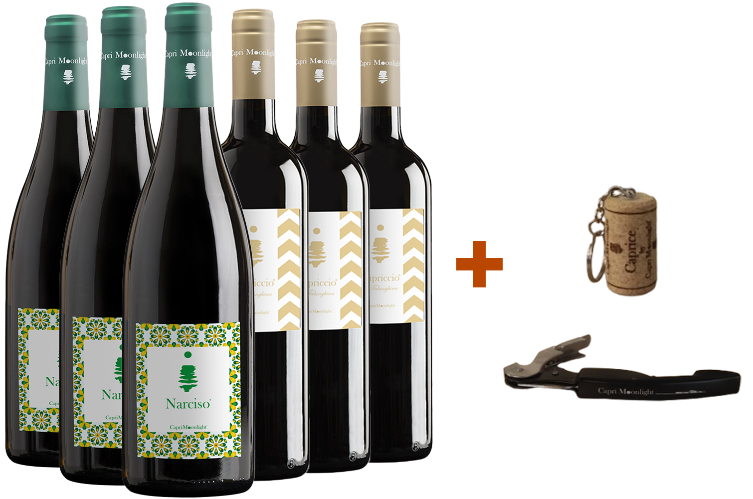 Capri Moonlight Weißwein Kennenlern-Paket + Geschenk