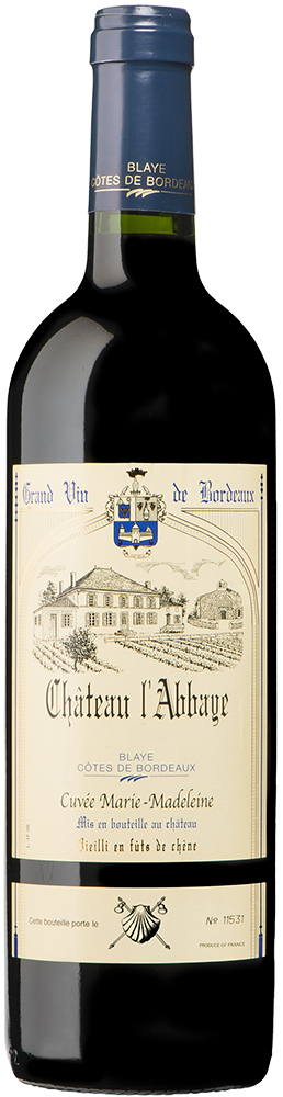 2019 Cuvée Marie Madeleine Côtes de Blaye AOP reflection