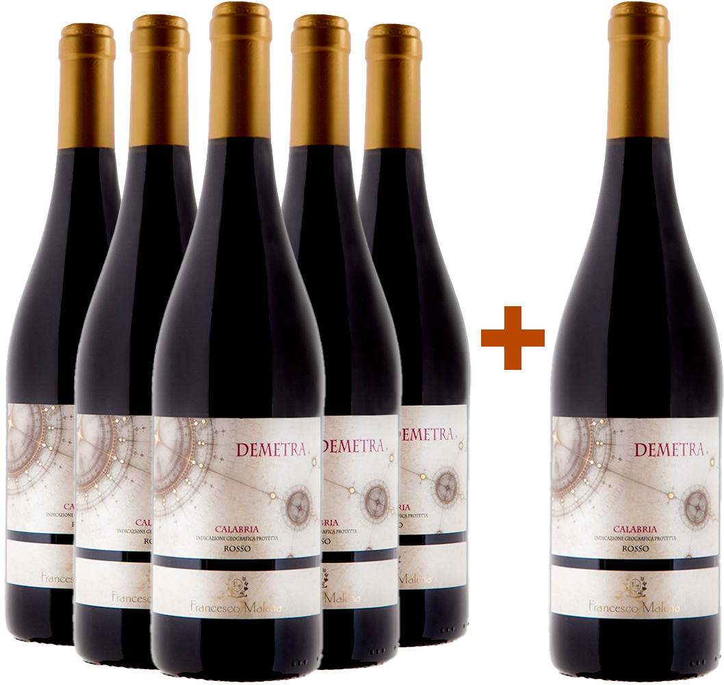 5+1 Paket Demetra Rosso Calabria IGP