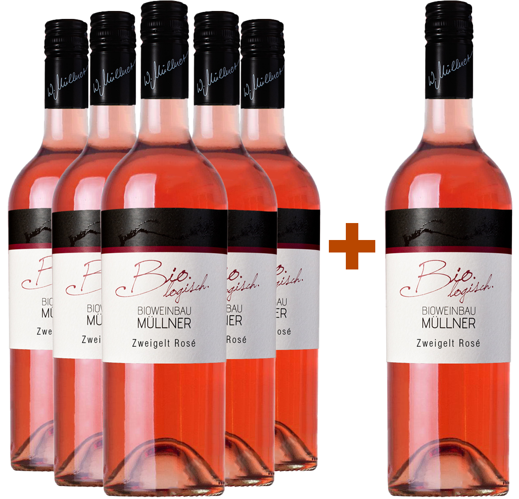 5+1 2025 Rosé BIO Paket - BIO Weinbau Müllner KG BIO