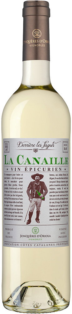 2025 La Canaille Blanc Côtes Catalanes IGP reflection