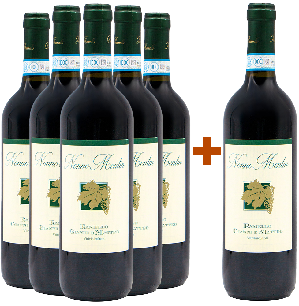 5+1 Paket Nonno Mentin Barbera d'Alba DOC