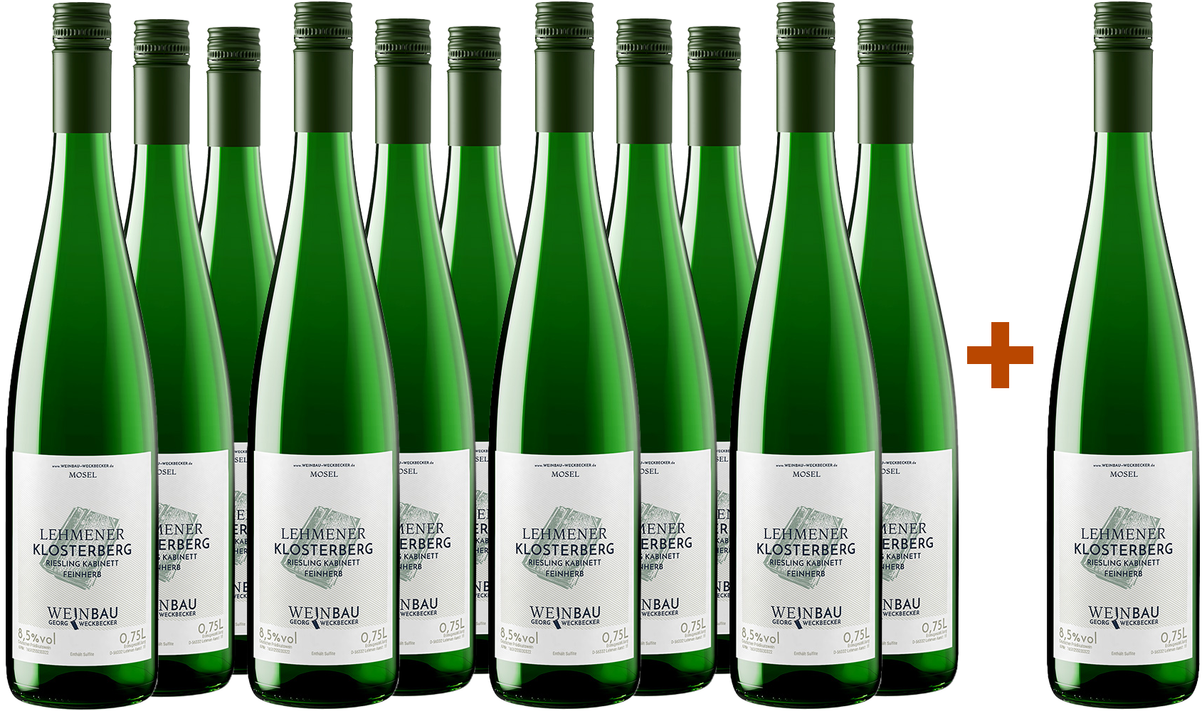 11+1 Lehmener Klosterberg Riesling Kabinett Paket