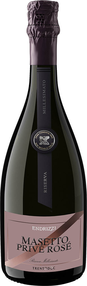 2016 MASETTO PRIVE' ROSE' Riserva Trento Doc