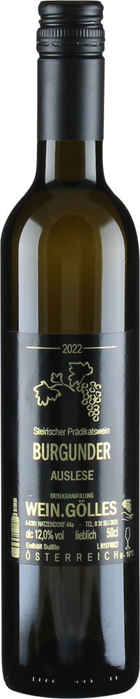 2022 Burgunder Auslese 0,5 L