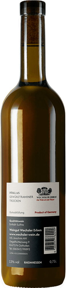 2023 Niklas Gewürztraminer