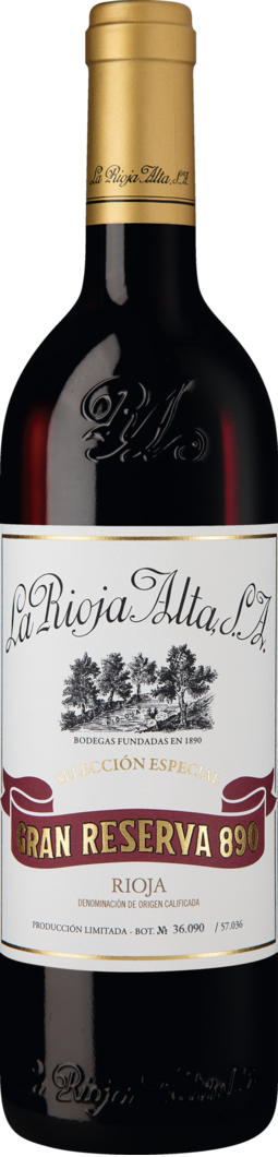2011 890 Rioja Gran Reserva reflection
