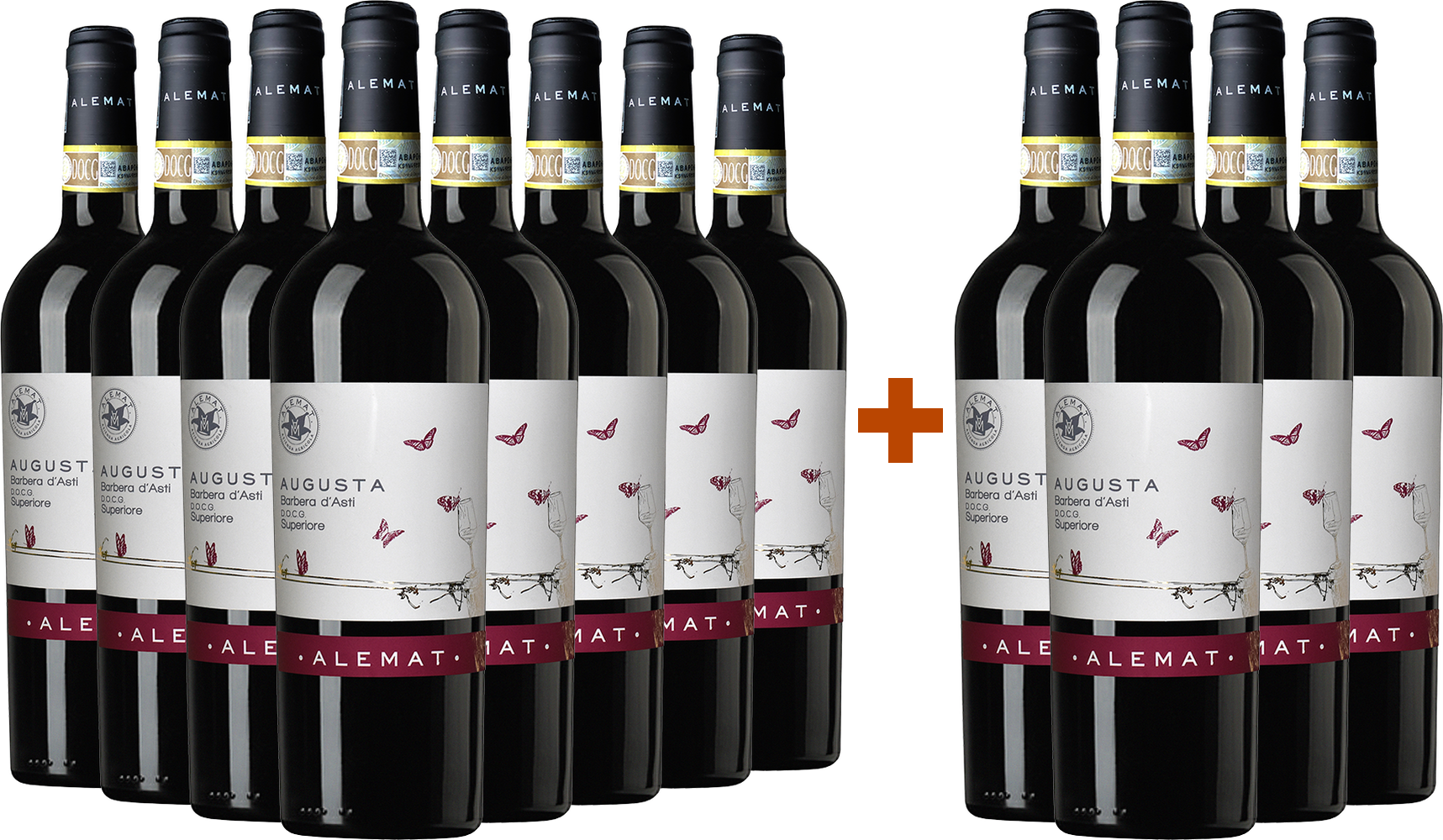 8+4 Paket Augusta Barbera d'Asti Superiore DOCG