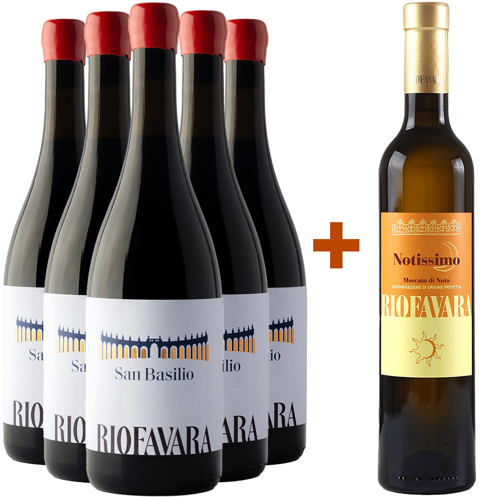 San Basilio Terre Siciliane IGP Kennenlern-Paket + Geschenk BIO