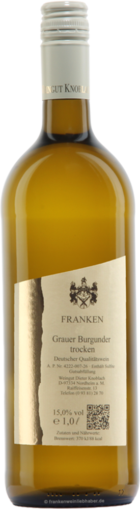 2025 Grauer Burgunder 1,0 L