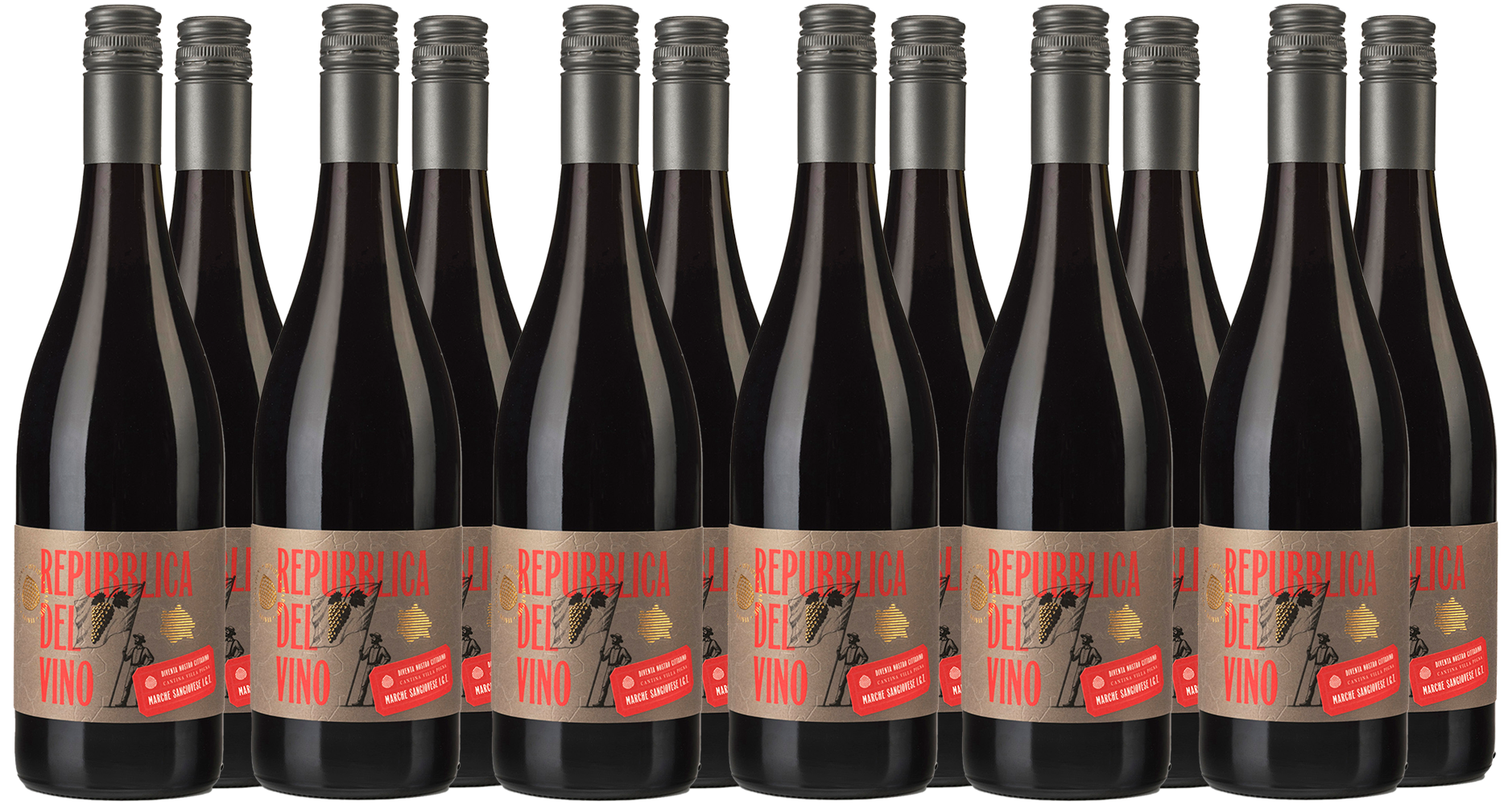 Repubblica del Vino Marche Sangiovese IGP Kennelern-Paket