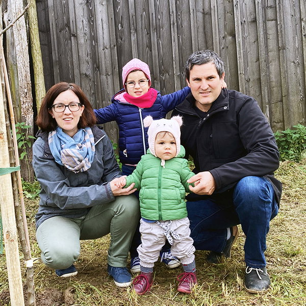 Ernst und Daniela mit Katharina und Lisa Schauhuber