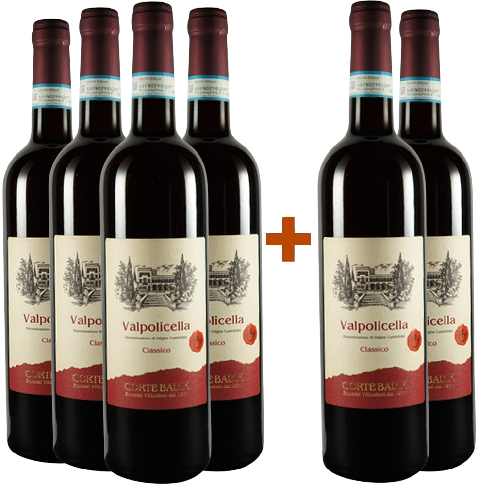 4+2 Paket Valpolicella Classico DOC