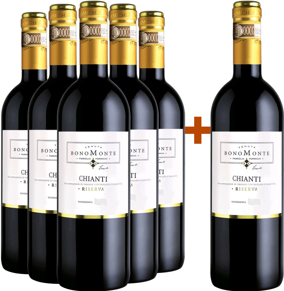5+1 Paket Riserva Chianti DOCG