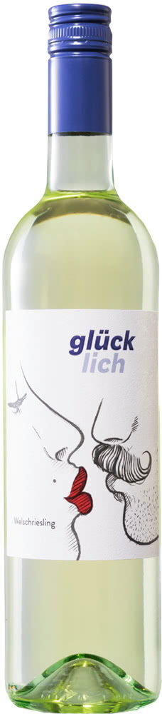 2022 Welschriesling "Glücklich" reflection