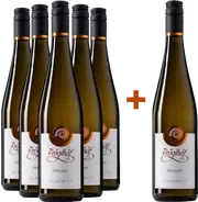 Eine Flasche Malvasier geschenkt vom Pröglhof