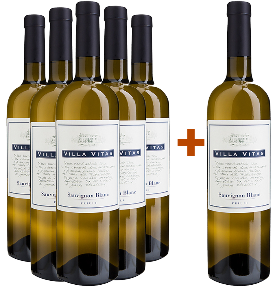 5+1 Paket Sauvignon Friuli DOC