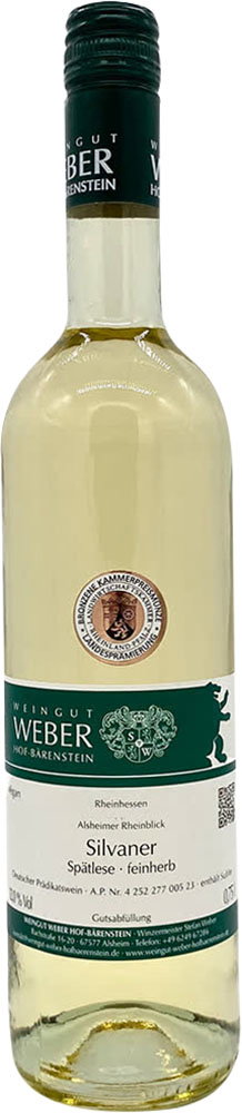 2022 Alsheimer Rheinblick Silvaner Spätlese