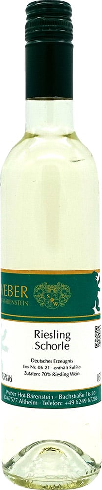 2021 Riesling Schorle 0,5 L