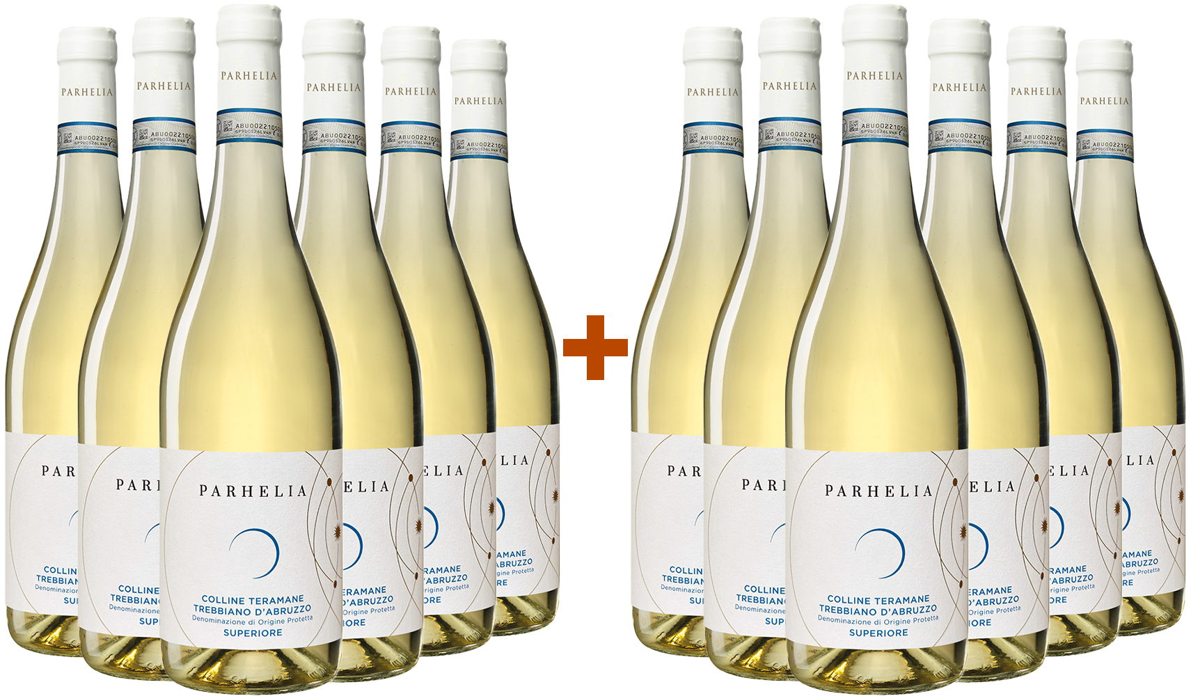 6+6 Paket Parhelia Colline Teramane Trebbiano D'abruzzo Superiore DOC