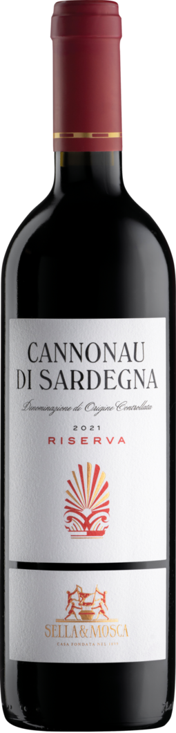 2022 Sella & Mosca Cannonau di Sardegna Riserva reflection