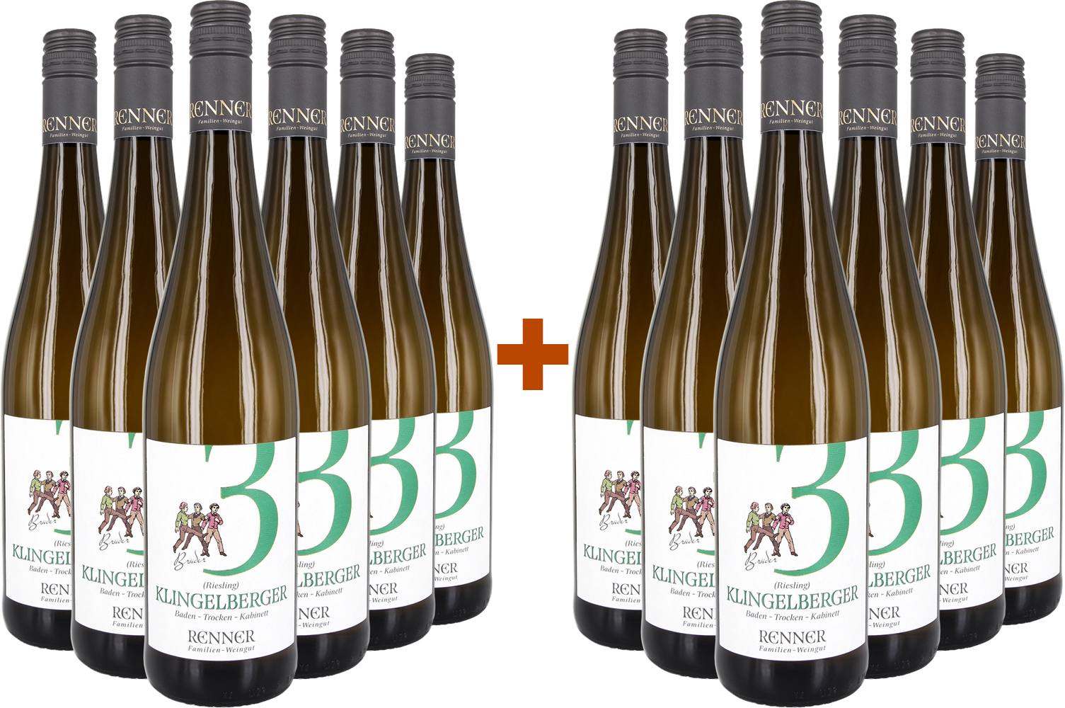 6+6 Paket 2024 Riesling trocken