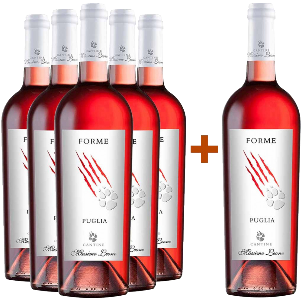5+1 Paket Forme Rosato Puglia IGP