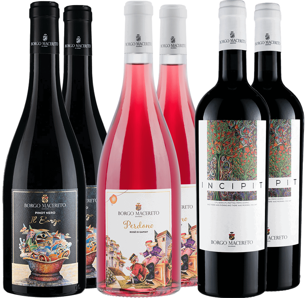 Borgo Macereto Toscana IGP Kennenlern-Paket BIO