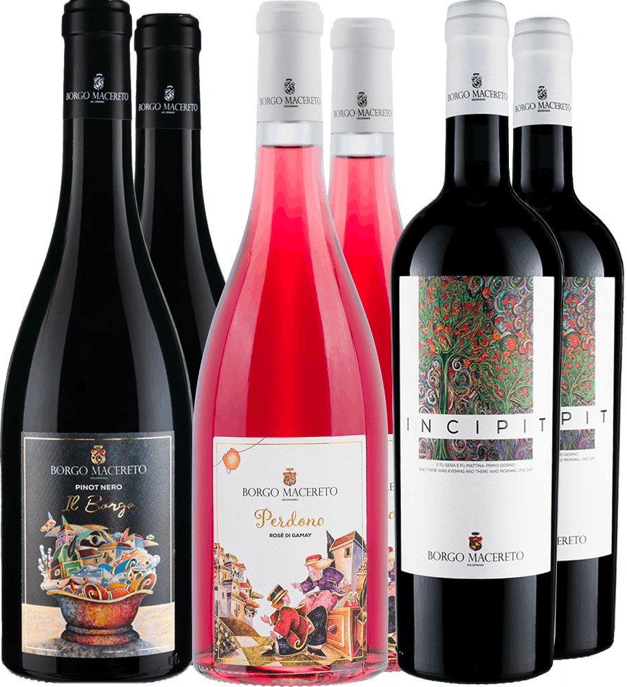 Borgo Macereto Toscana IGP Kennenlern-Paket BIO