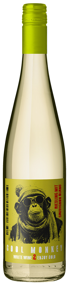 "Cool Monkey" Riesling mit Sauvignon Blanc reflection