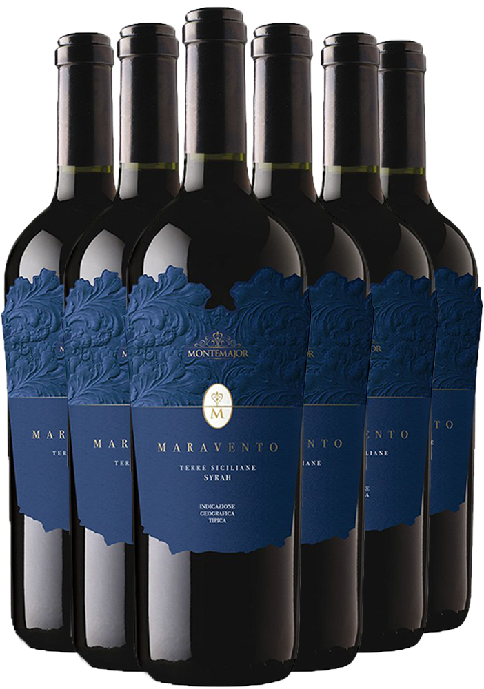 Montemajor Maravento Syrah Terre Siciliane IGP-Paket