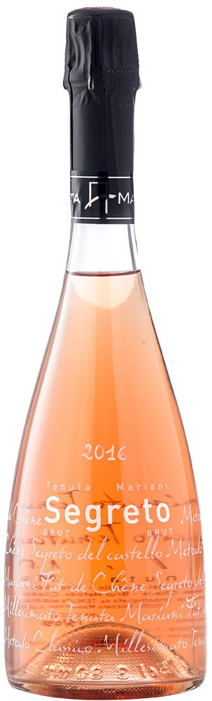 2021 Segreto Rosé Fut de Chene Metodo Classico Millesimato