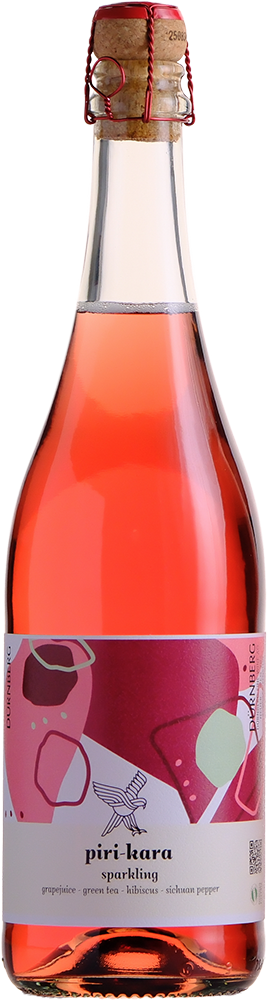 2025 piri-kara Sparkling rosé juice & tea