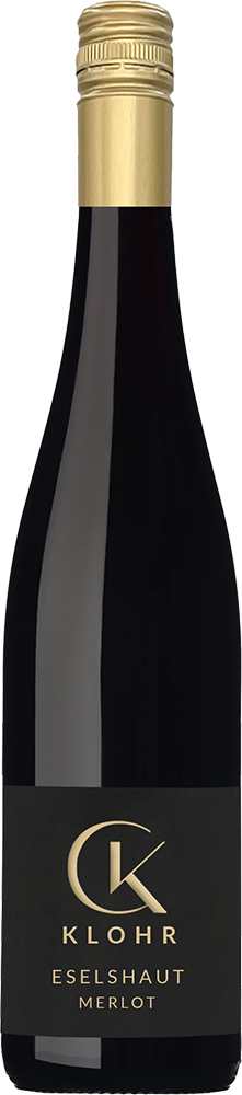 2022 Mussbacher Eselshaut Merlot reflection