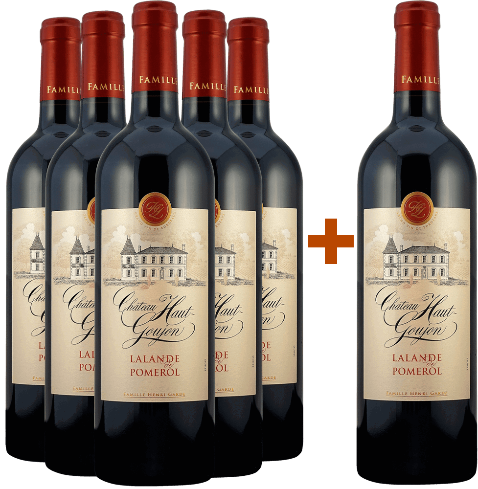 5+1 Paket Château Haut-Goujon Lalande De Pomerol