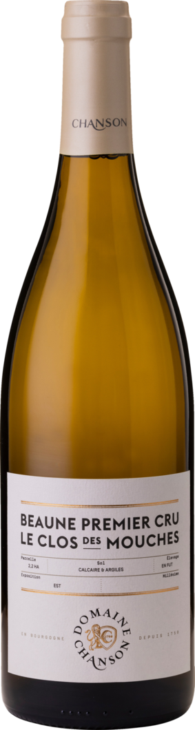 2023 Domaine Chanson Clos des Mouches Blanc reflection