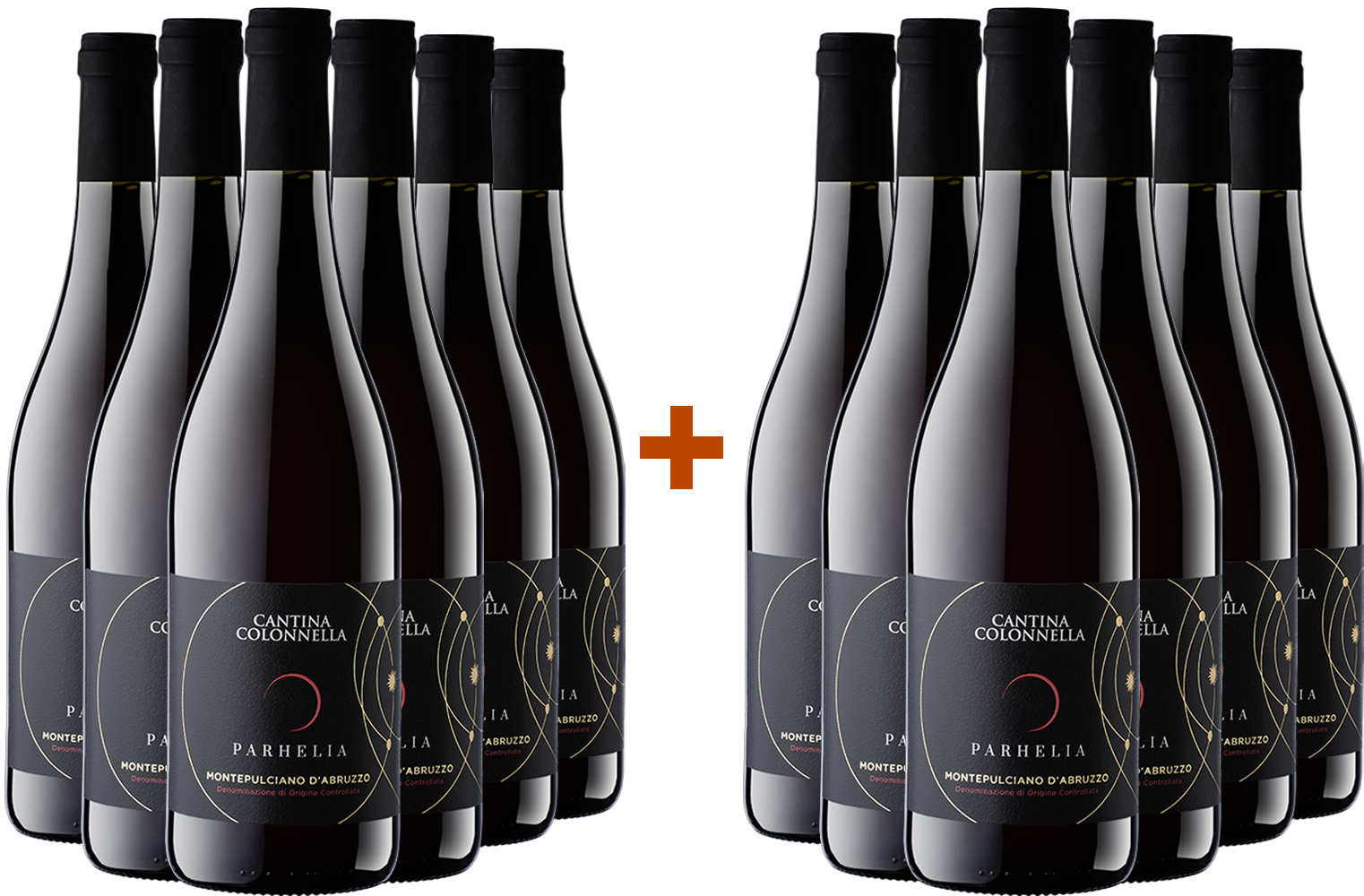 6+6 Paket Parhelia Montepulciano d'Abruzzo DOC