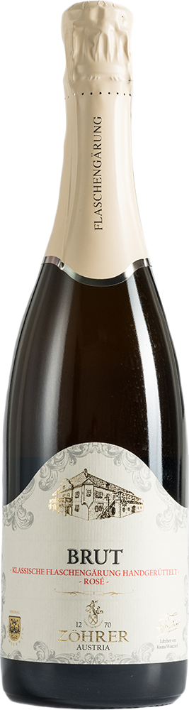 2017 BRUT Rosé Sekt reflection