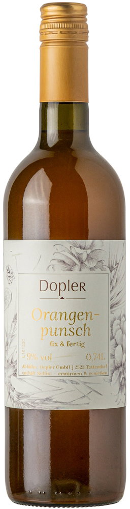 Orangenpunsch - 0,74l Flasche