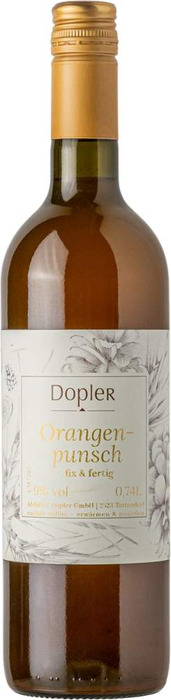 Orangenpunsch - 0,74l Flasche