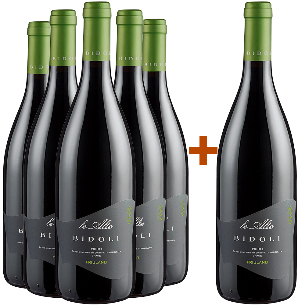 5+1 Paket Friulano Friuli Grave DOC