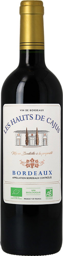 2022 Hauts de Cajus Bordeaux AOP BIO reflection